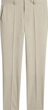 BOSS Genius Slim Fit Wool Blend Mélange Dress Pants