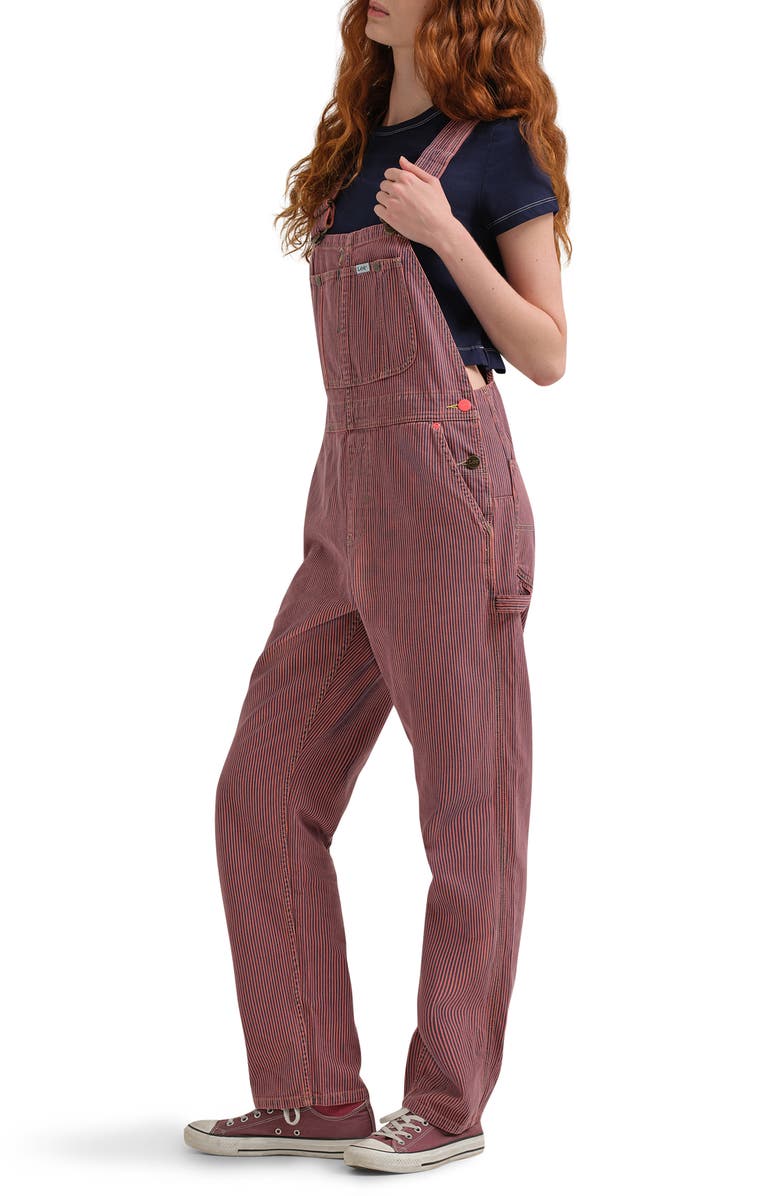 Lee x Crayola Overalls, Alternate, color, Red Orange Stripe