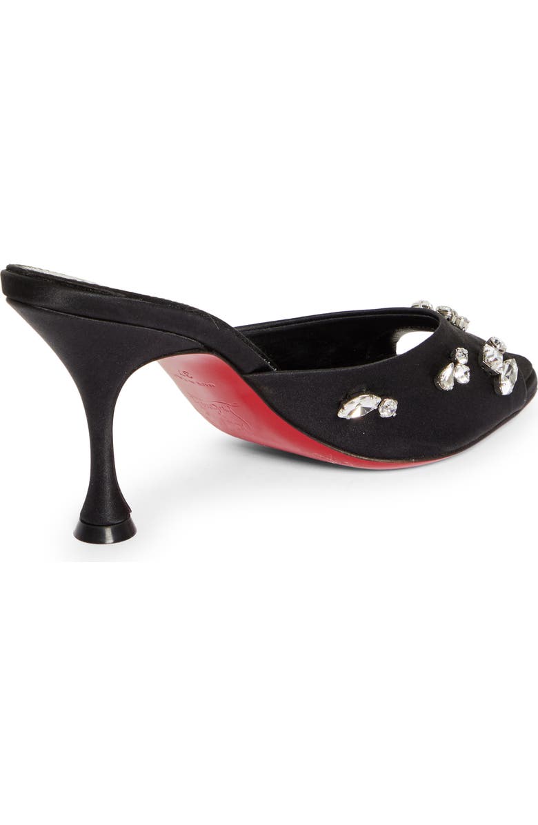 Christian Louboutin Degraqueen Peep Toe Slide Sandal, Alternate, color,