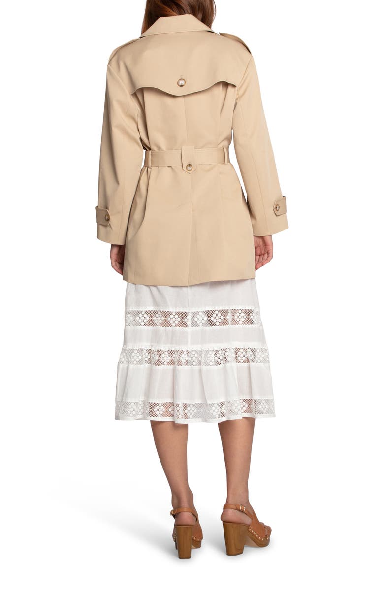 Belle & Bloom Whispers of Verona Trench Coat, Alternate, color, Light Camel