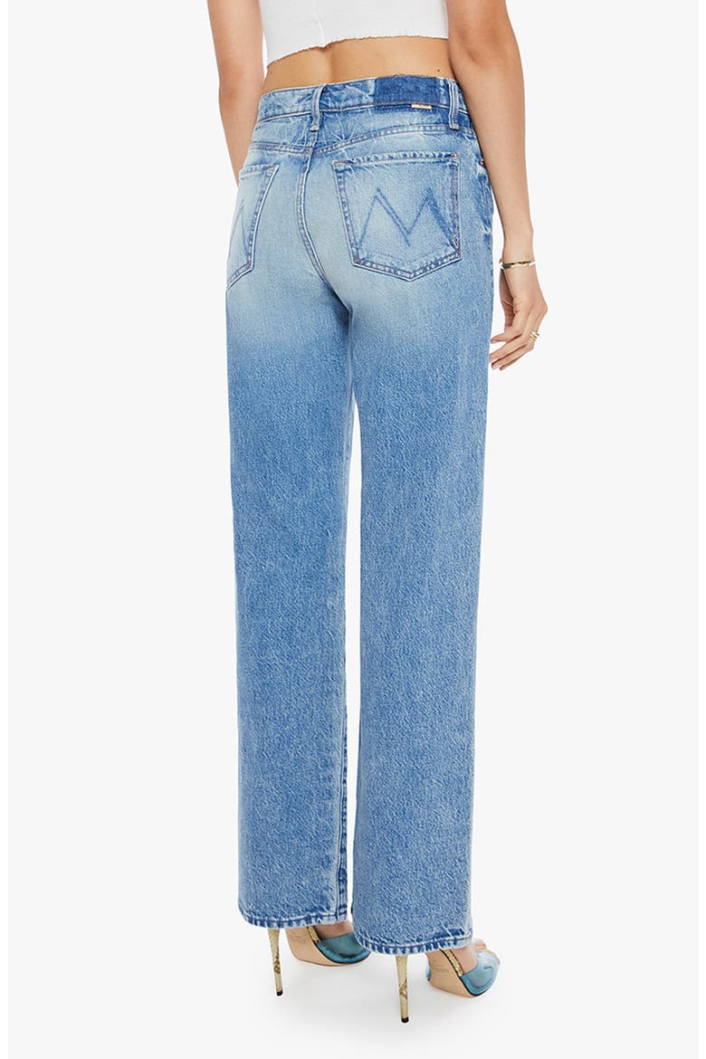 The Dodger Button Sneak Wide Leg Jeans, Alternate, color, WIPEOUT