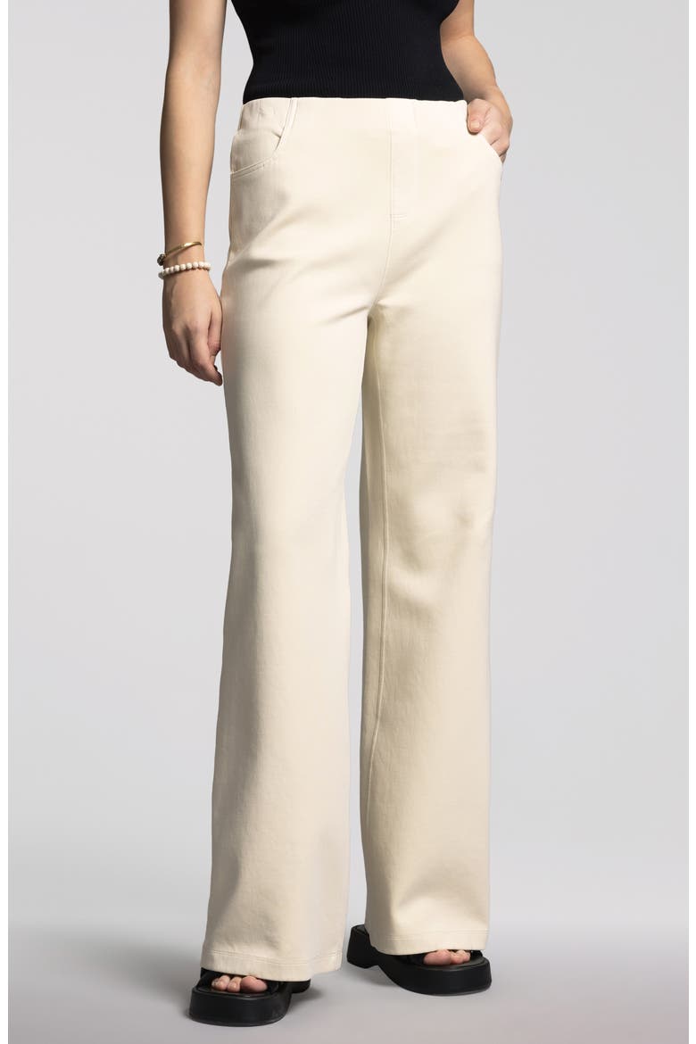 Genevieve Wide Leg Pants, Main, color, IVORY