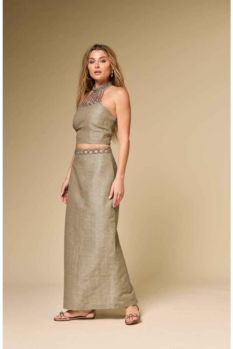 Clarissa Skirt, Main, color, Olive