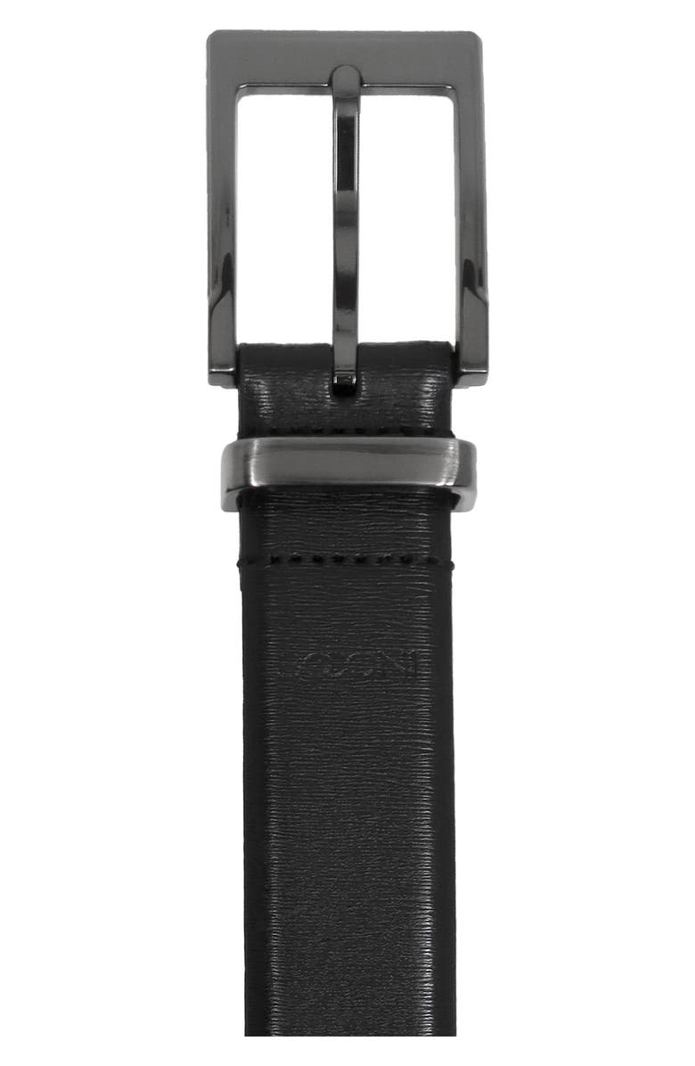 BOCONI Reversible Leather Belt, Alternate, color, Black