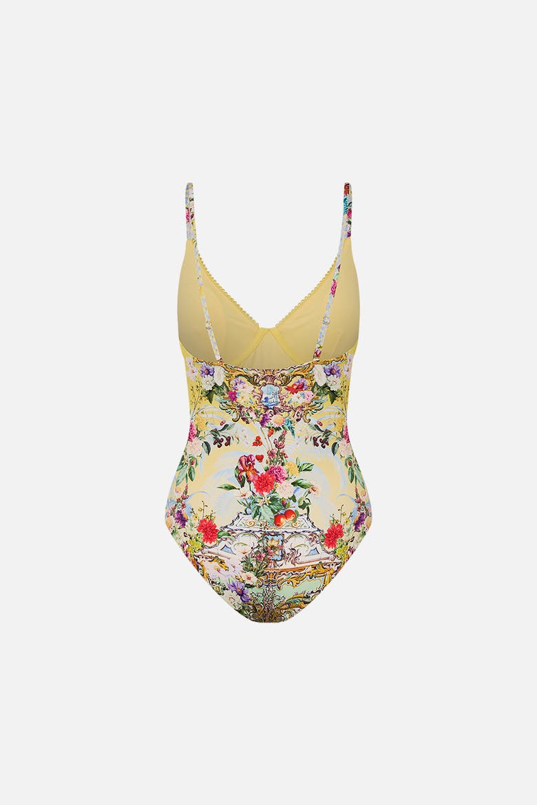 Soft Cup Underwire One Piece Flor Fantastica, Alternate, color, Flor Fantastica