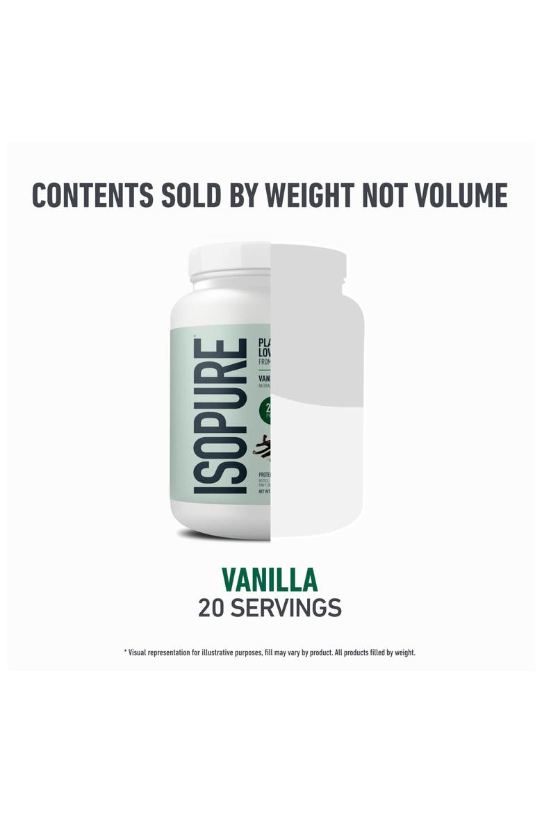 Plant-Based Protein Powder Vanilla 20g Pea Brown Rice, Alternate, color, None