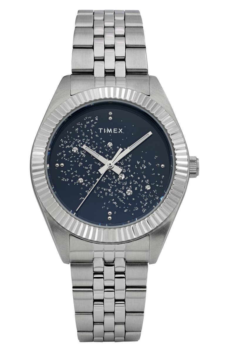 Timex<sup>®</sup> Legacy Celestial Bracelet Watch, 36mm, Main, color, Blue