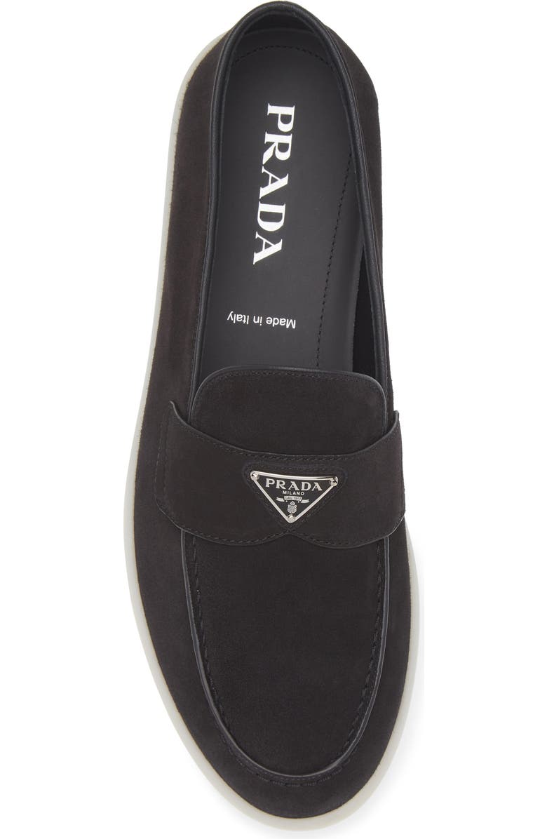 Prada St. Tropez Loafer, Alternate, color, Nero