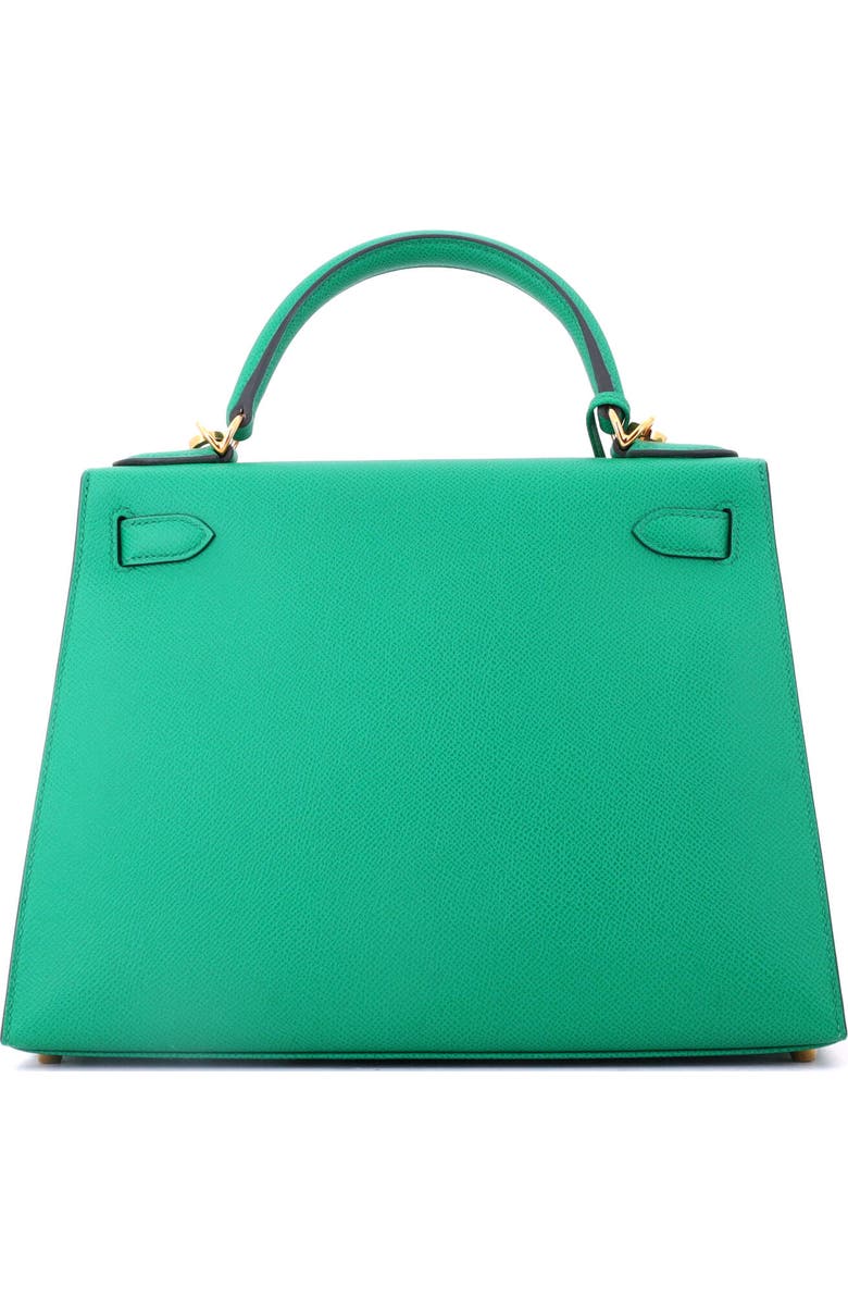 Pre-Owned Hermes Kelly Handbag Green Epsom with Gold Hardware 28, Alternate, color, Vert Jade
