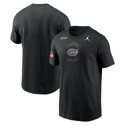 Men's Jordan Brand Black Florida Gators 2025 Military Appreciation Dri-FIT T-Shirt