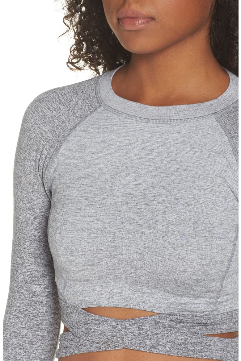 Infinity Ombré Crop Tee, Alternate, color, GREY GRAPHITE