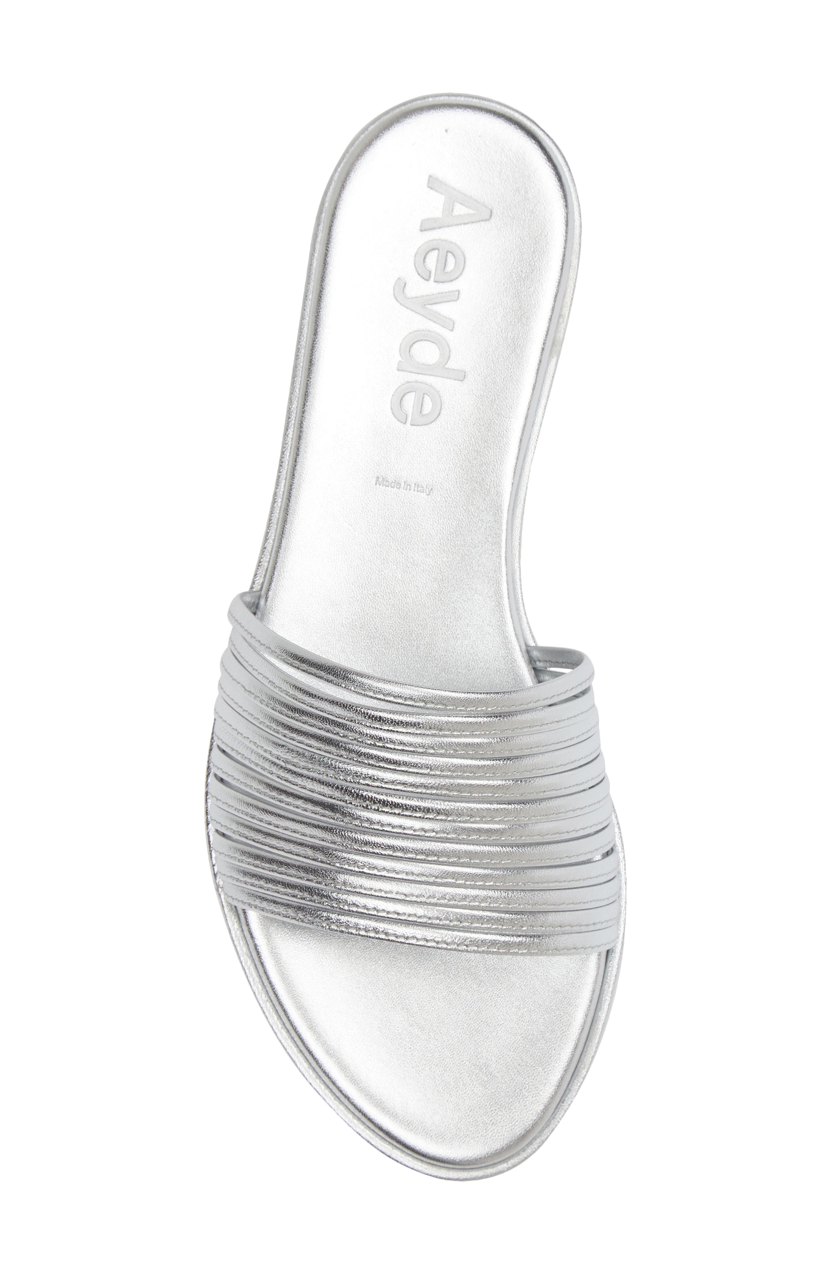 aeyde Noa Slide Sandal, Alternate, color, 