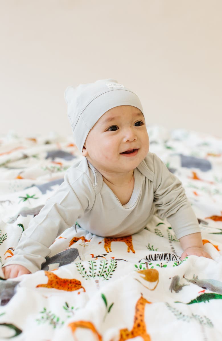 Loulou Lollipop Kids' Long Sleeve Bodysuit, Alternate, color,