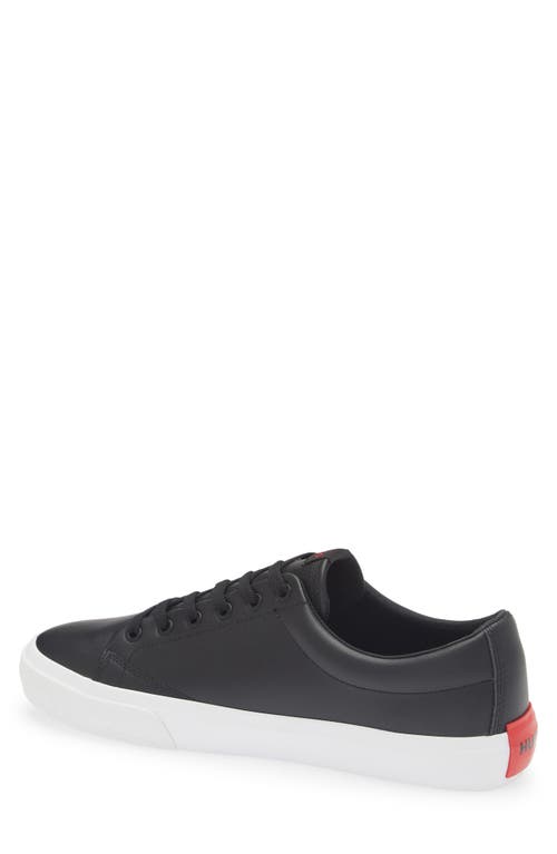 Hugo Boss Boss Lace-up Sneaker In Black