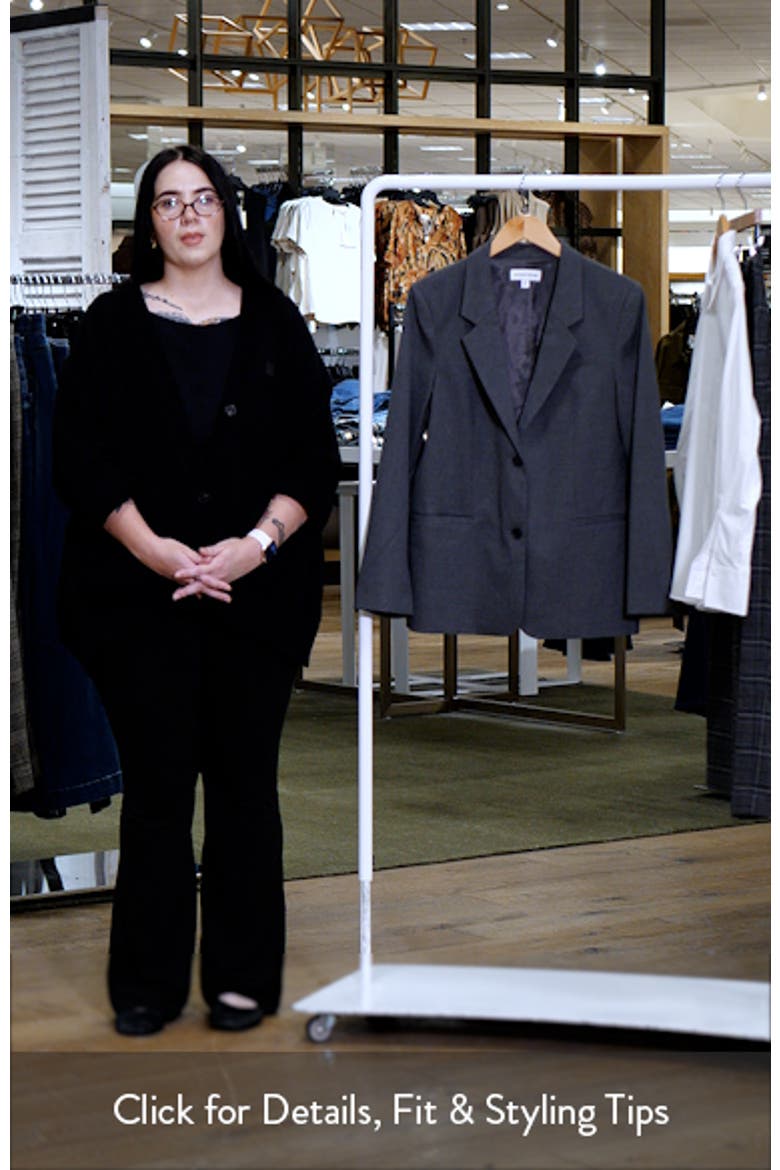 Heathered Boyfriend Blazer video