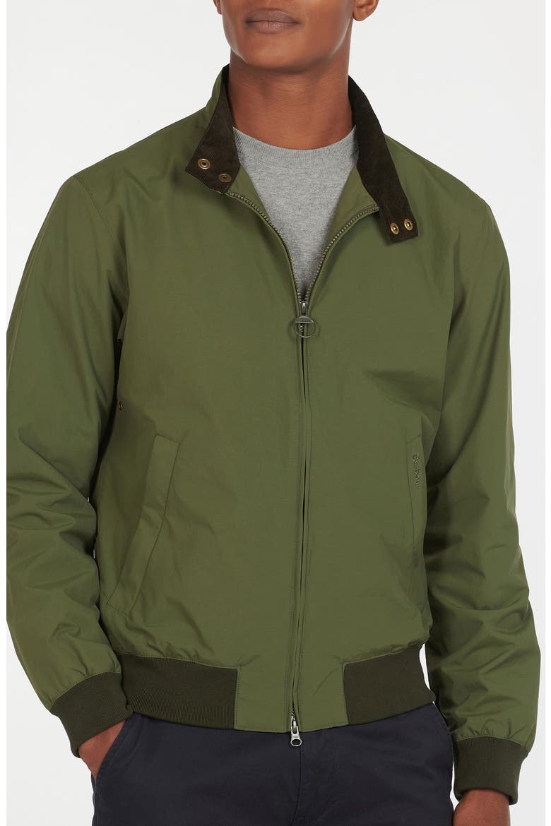 Royston Casual Water Resistant Jacket, Main, color, OLIVE