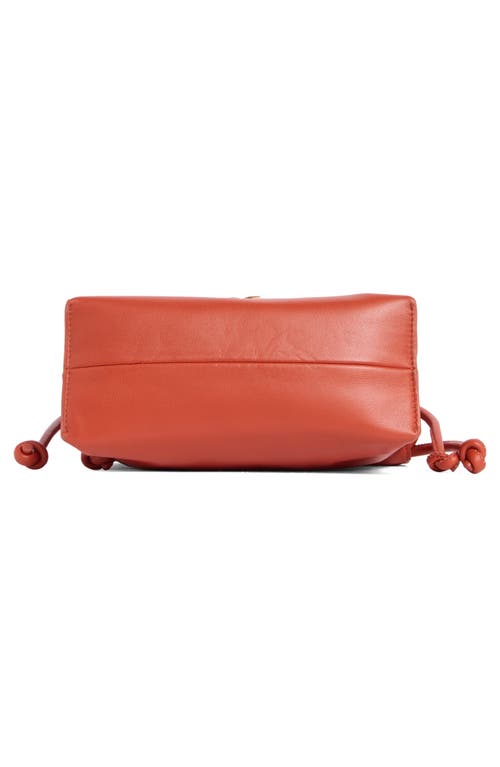 Sam Edelman Marilyn Drawstring Crossbody Bag In Orange