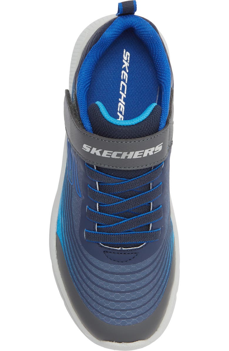 SKECHERS Kids' Microspec Advance Sneaker, Alternate, color, Navy/ Blue