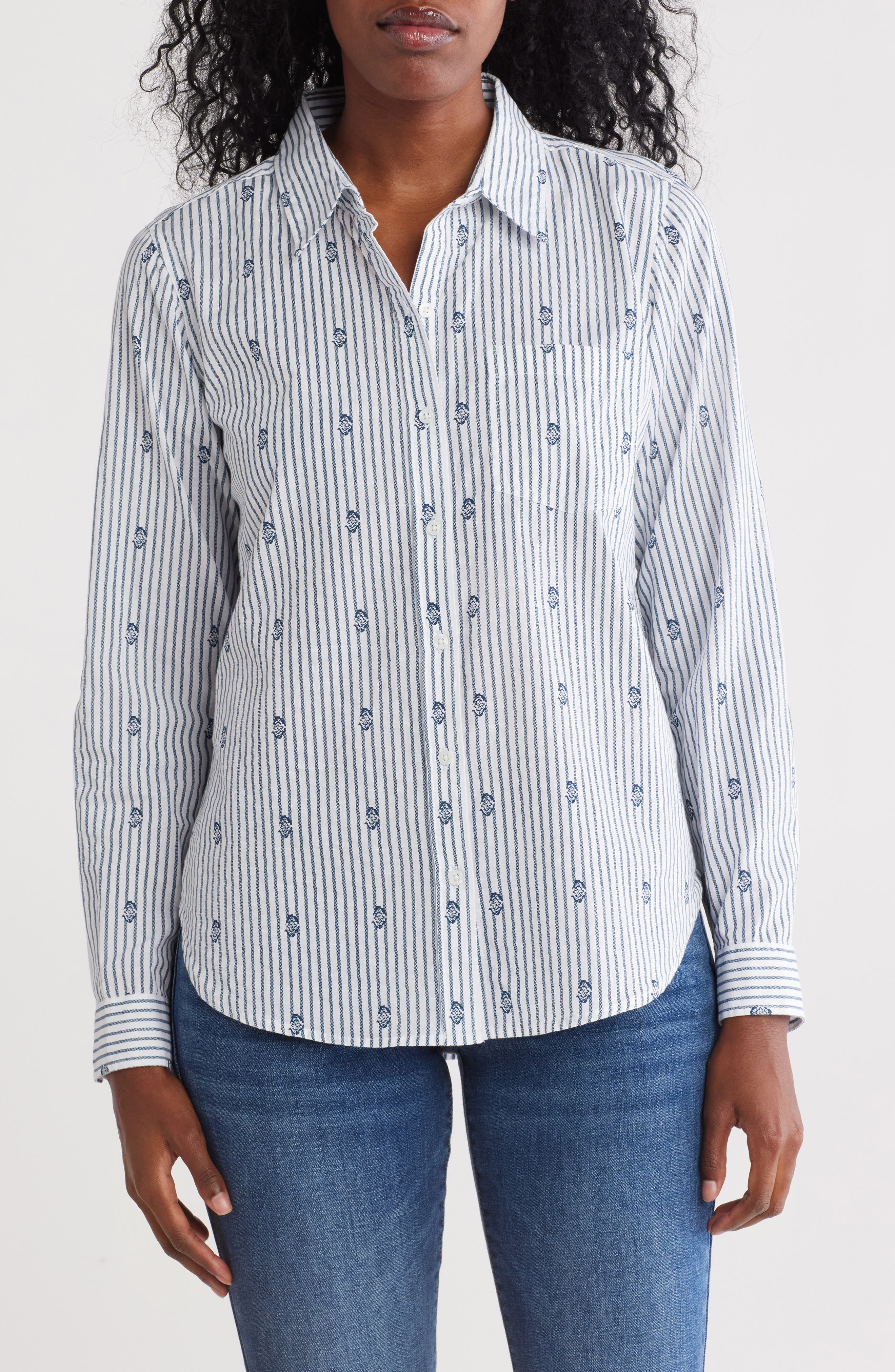 lucky brand striped top