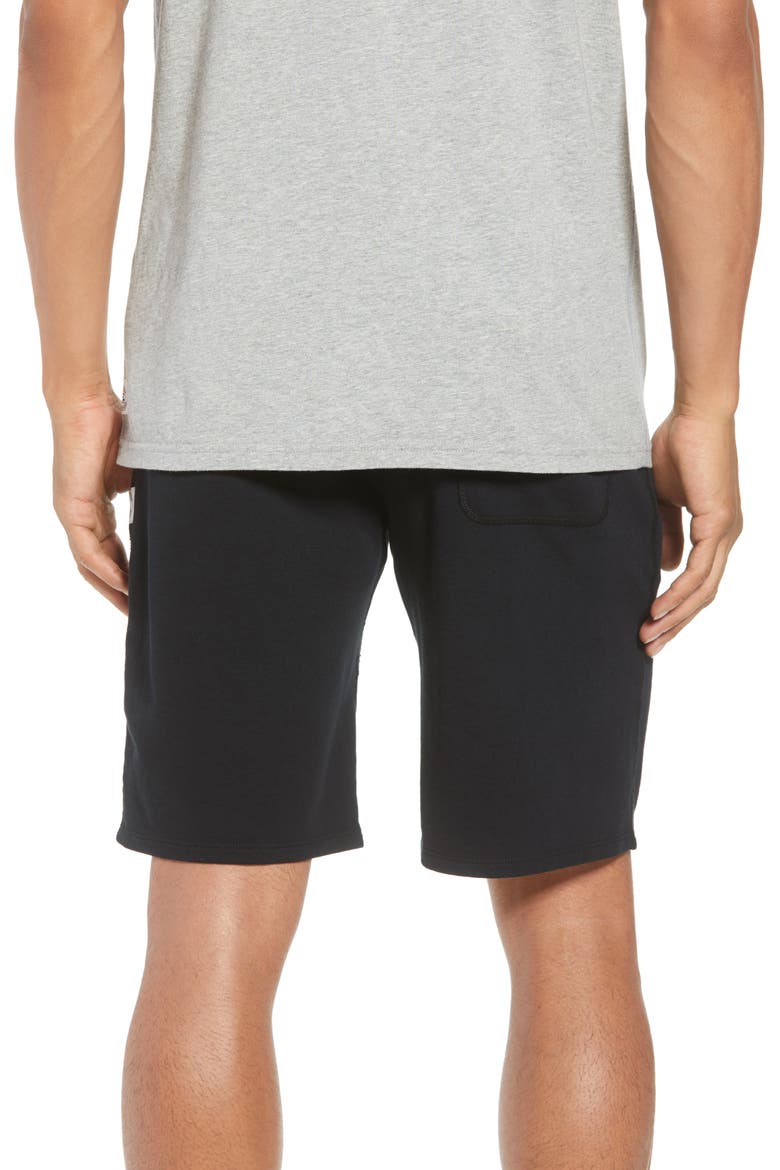 Shorts Lightweight Classic Fit Knit Shorts, Alternate, color, BLACK