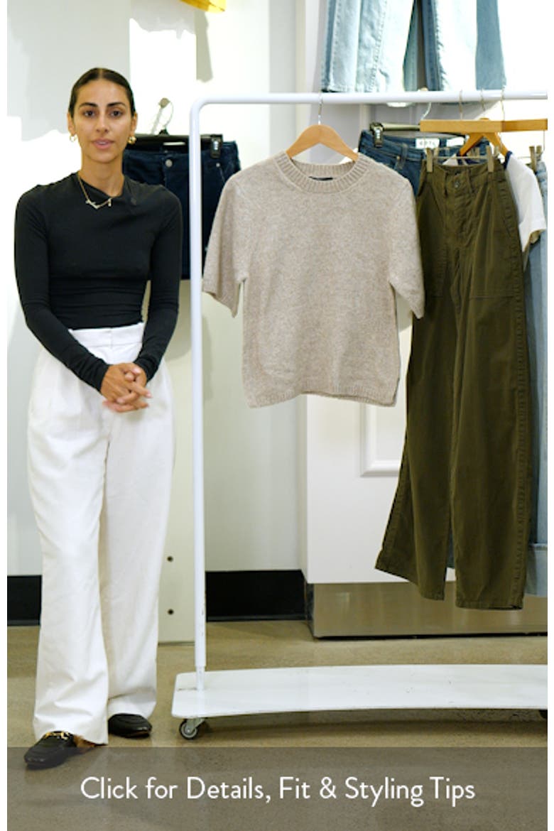 Short Sleeve Sweater video