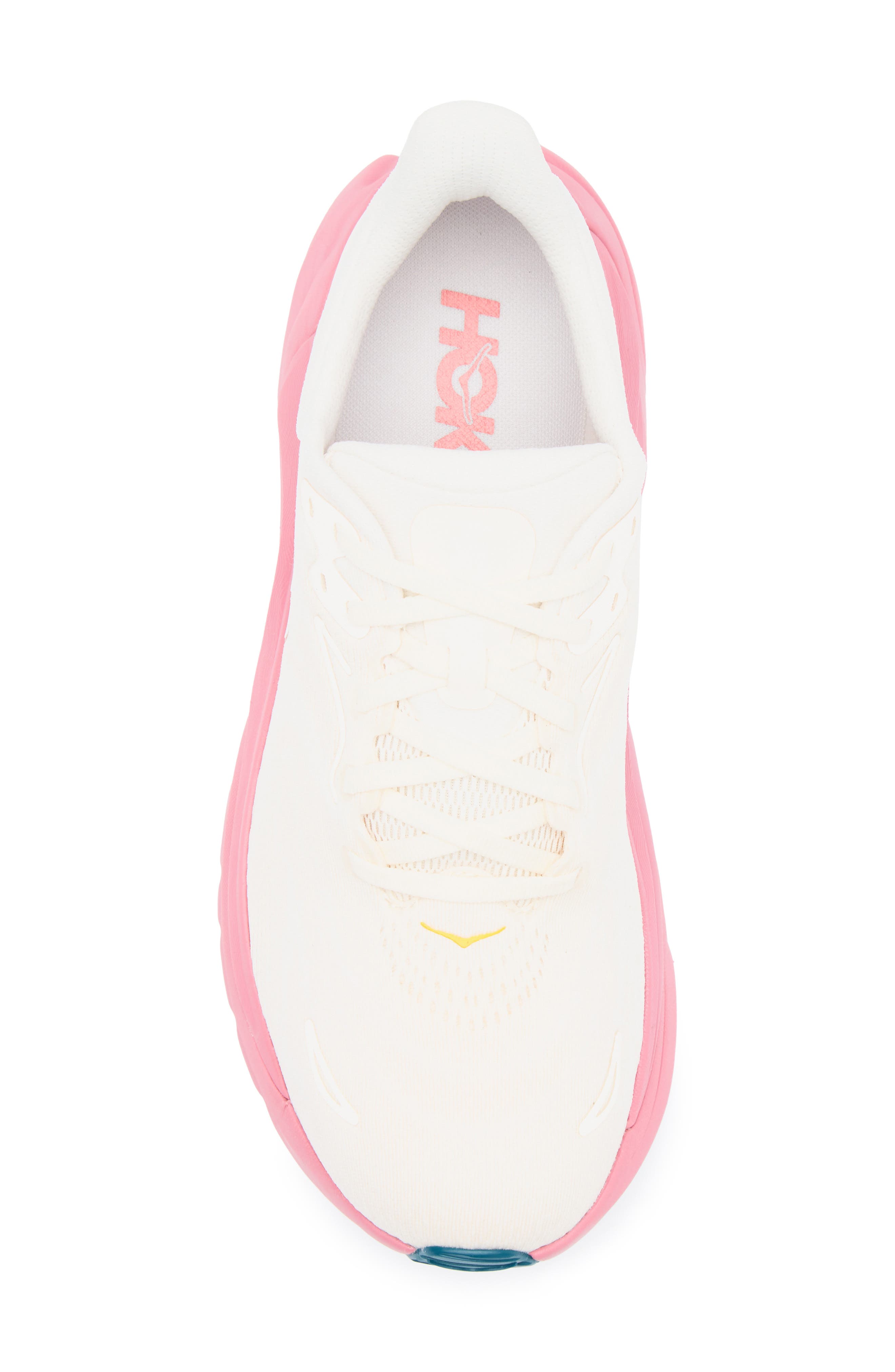 HOKA Arahi 8 Stability Running Shoe, Alternate, color, Alabaster / Lingonberry