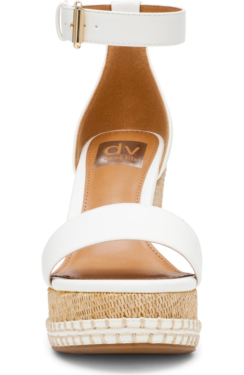 DV by Dolce Vita Tammara Wedge Sandal, Alternate, color, White