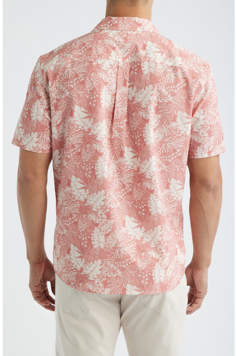 Sumter Performance Camp Shirt, Alternate, color, CORAL