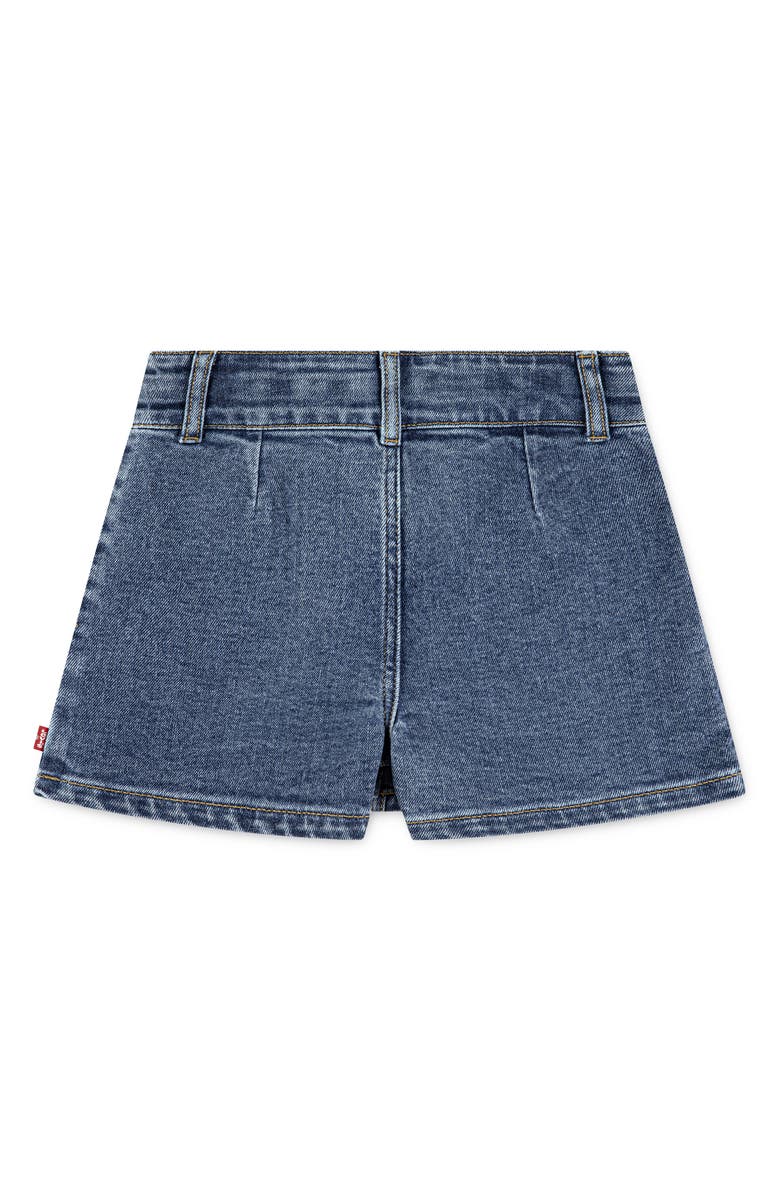 Levi's Kids' Pleated Denim Cargo Miniskirt, Alternate, color, Rodeo