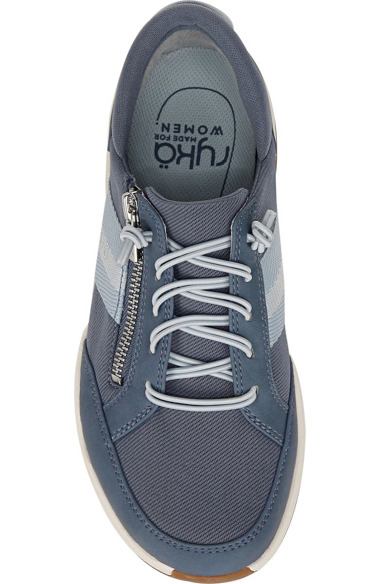 Rykä Carefree Zip Walking Sneaker, Alternate, color, Stone Blue