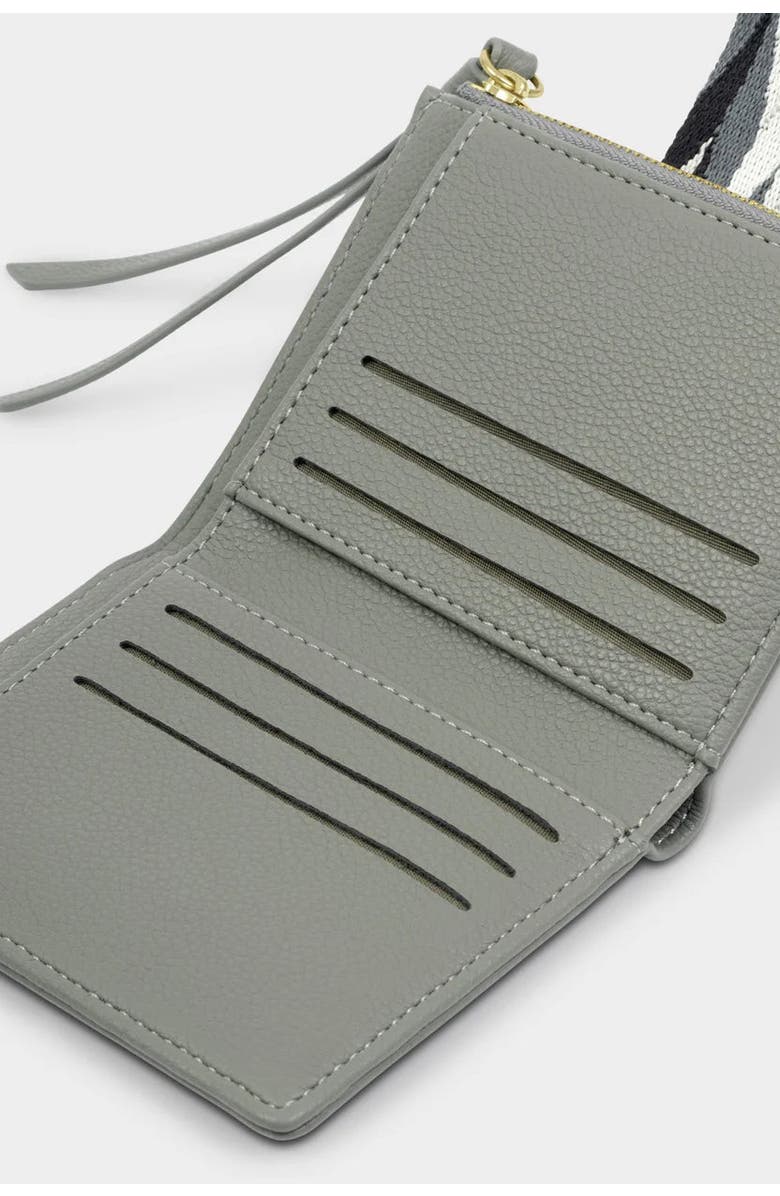 Katie Loxton Hallie Wallet in Graphite Green, Alternate, color, Graphite Green