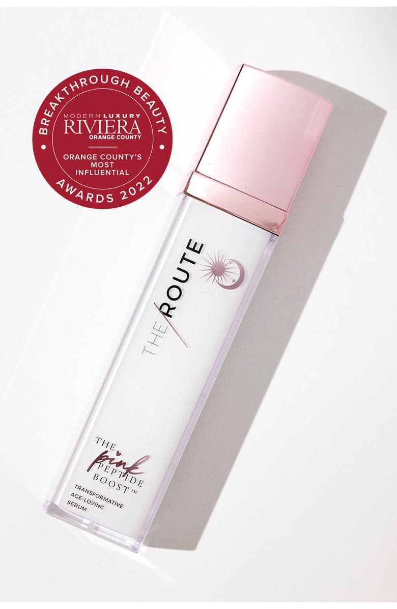 The Route Beauty The Pink Peptide Boost  Growth Factor Serum, Alternate, color, NO COLOR
