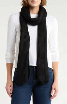 Tasha Ribbed Knit Scarf