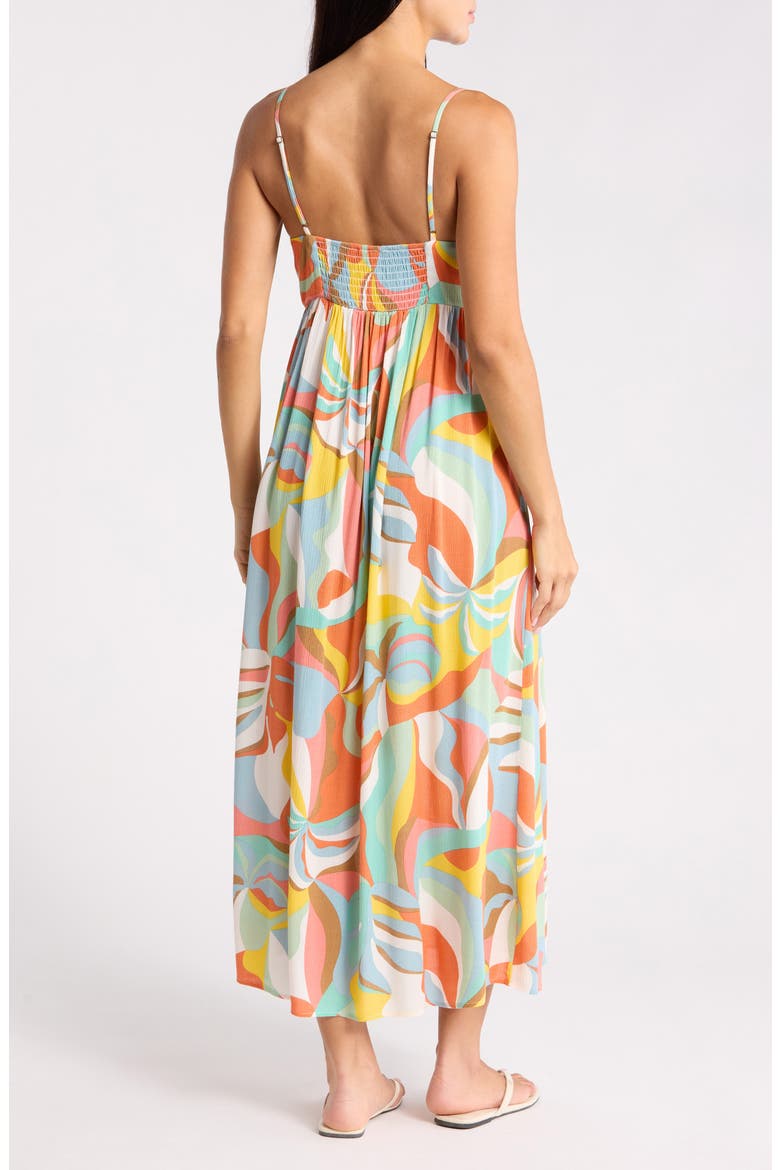 Carefree Midi Dress, Alternate, color, ISLAND WATERS