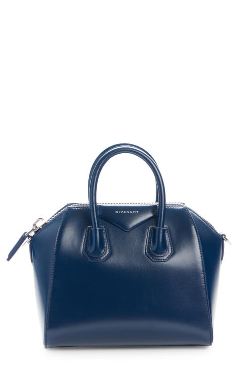 Mini Antigona Leather Satchel