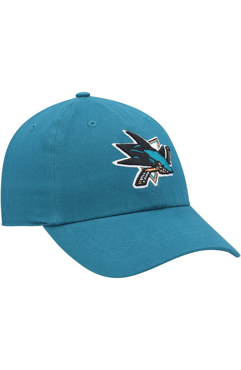 '47 Women's '47 Teal San Jose Sharks Team Miata Clean Up Adjustable Hat, Alternate, color, Teal
