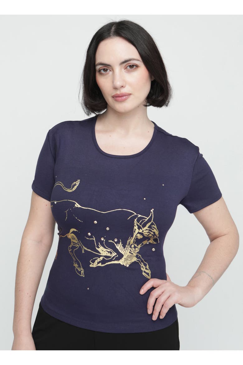 Taurus Horoscope Tee, Main, color, Taurus