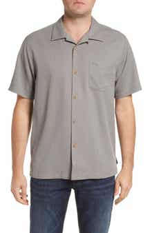 Tommy Bahama Coastal Breeze Silk Blend Button-Up Shirt