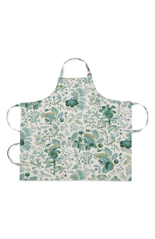 Matouk Print Linen Apron