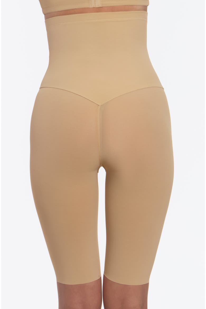 Firm Control High Waist Thigh Slimming Shapewear, Alternate, color, Mocha
