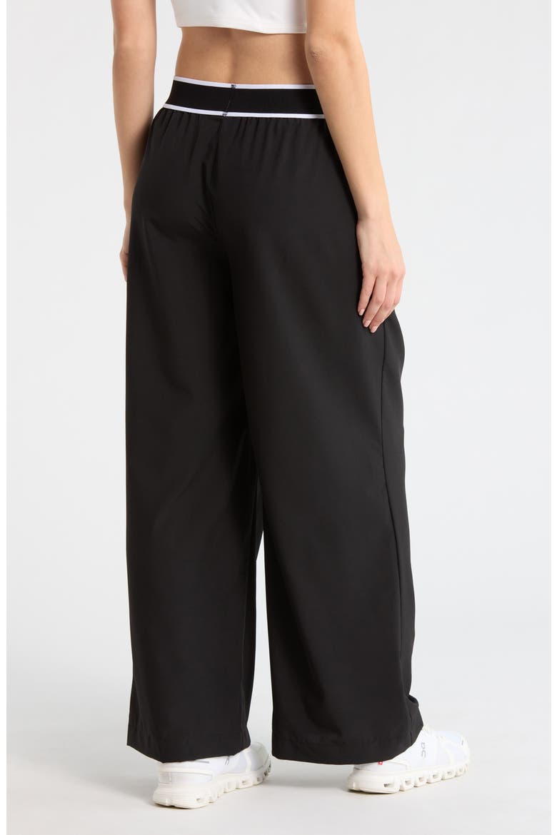 Warp X Wide Leg Pants, Alternate, color, BLACK/ WHITE