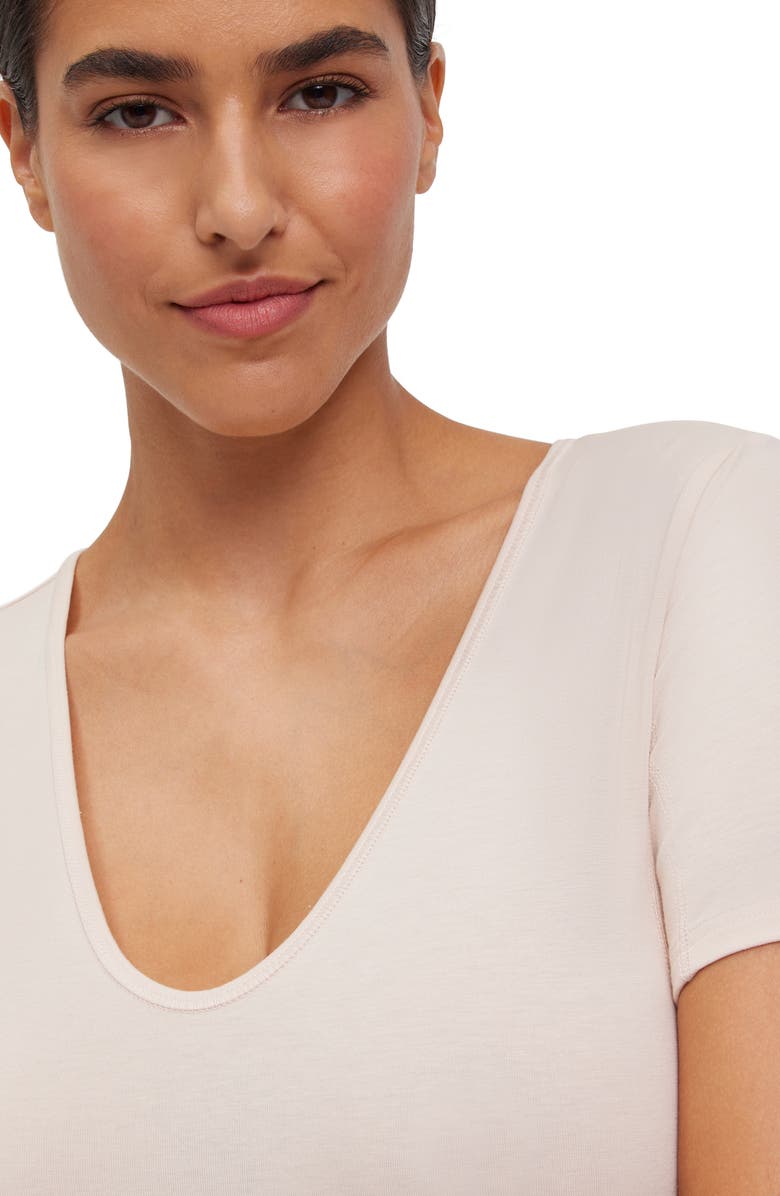 Falke Daily Climate Control Cotton Blend T-Shirt, Alternate, color, Oatmeal