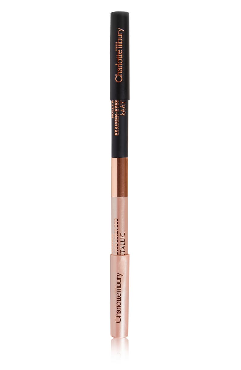 Charlotte Tilbury Hollywood Exagger-Eyes Double-Ended Eyeliner Pencil, Main, color, 