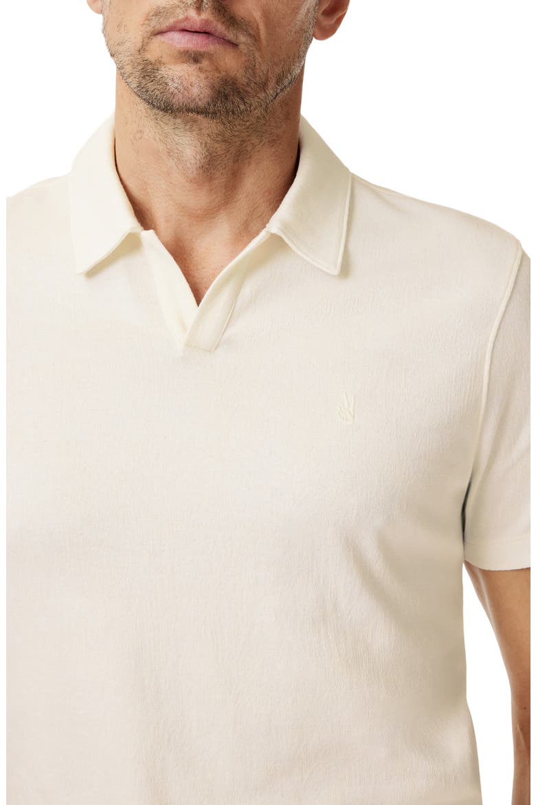 Hague Foliage Jacquard Polo, Alternate, color, NATURAL