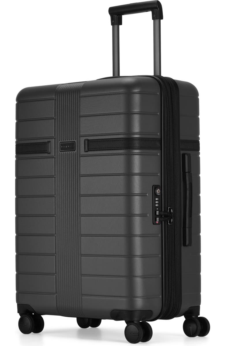 bugatti Hamburg Hardside Medium Luggage with Expansion, Alternate, color,