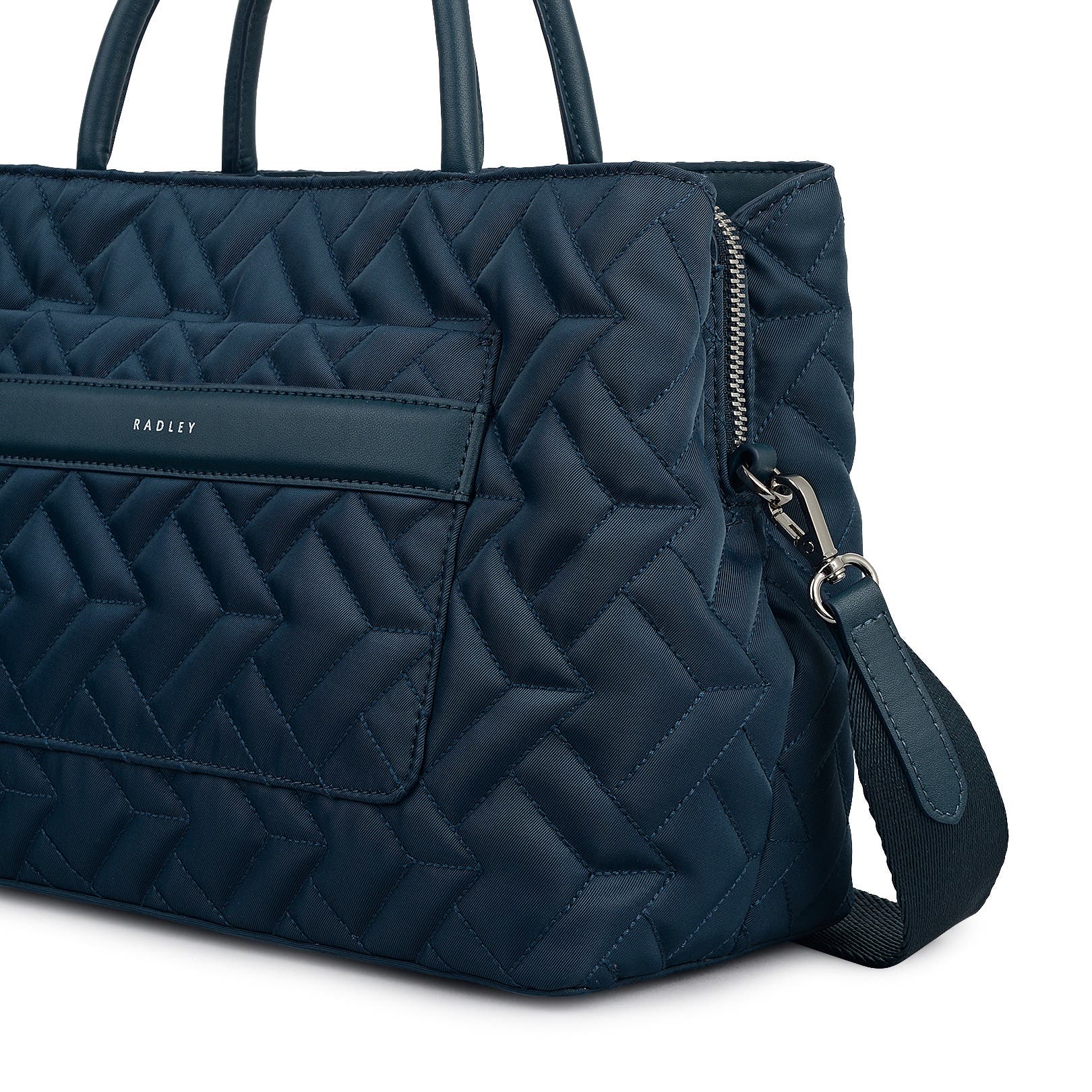 Radley Holland Park - Quilt Medium Ziptop Satchel Bag, Alternate, color, Teal