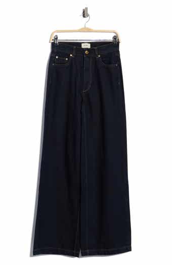 Hepburn High Waist Wide Leg Jeans