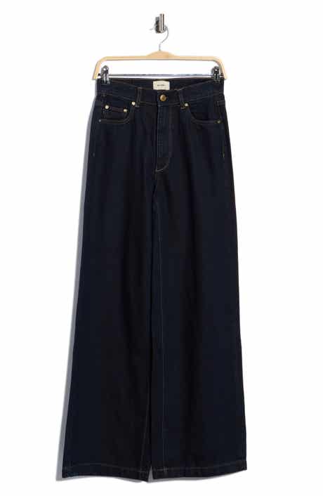 Hepburn High Waist Wide Leg Jeans