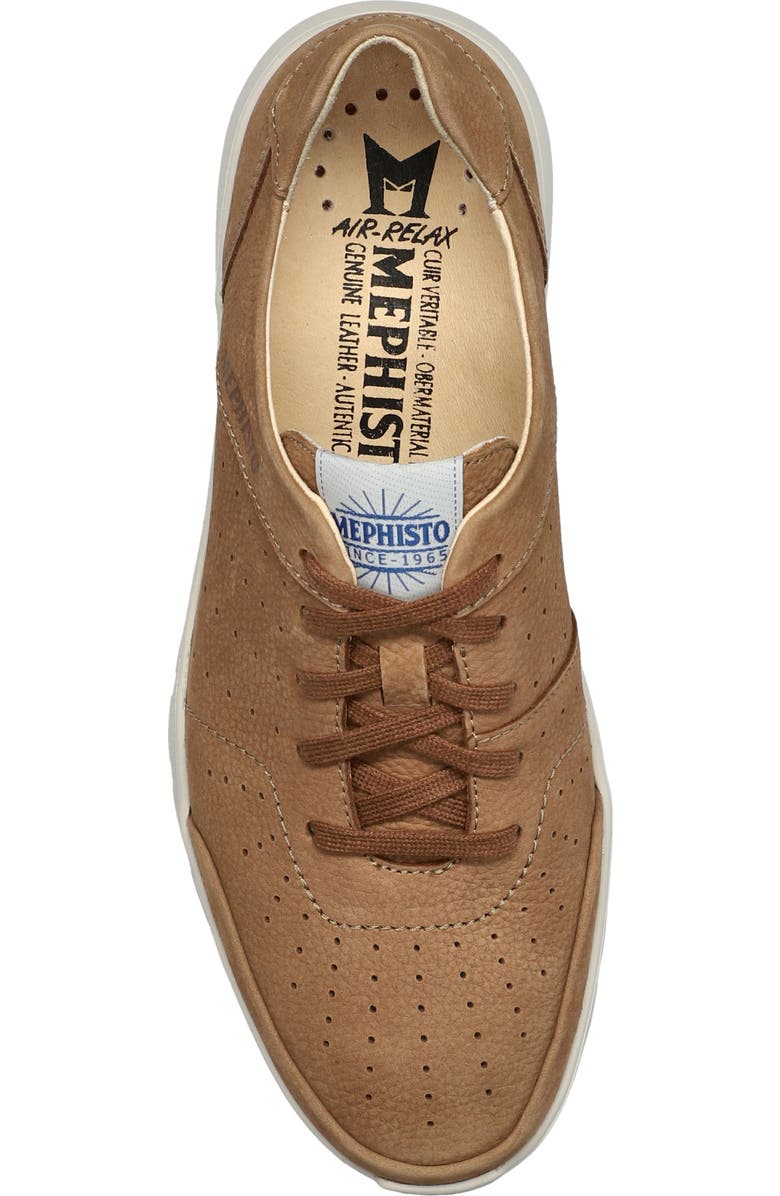 Mephisto Waren Sneaker, Alternate, color, Tobacco