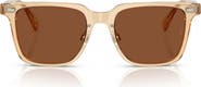 Oliver Peoples 52mm Rectangular Polarized Sunglasses